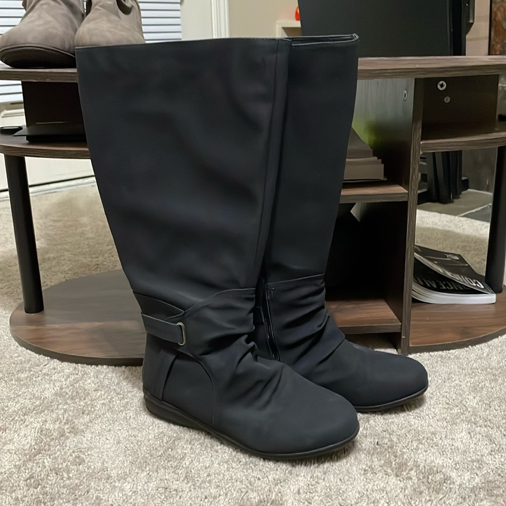 Comfortview Women’s boots, Extra wide calf